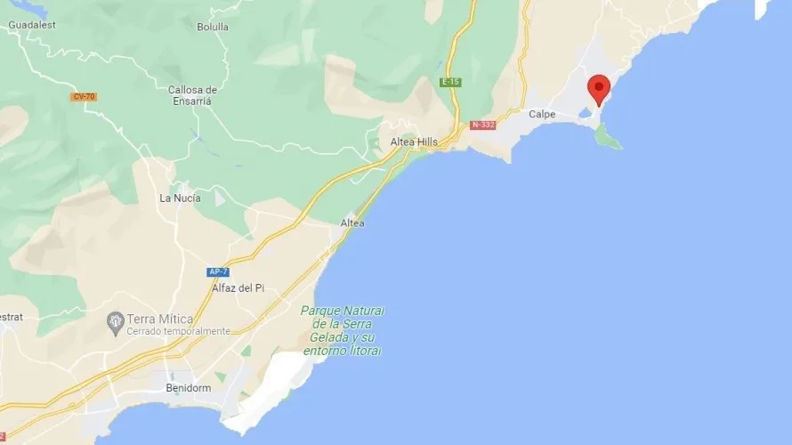 2 bedrooms apartment for sale, Calpe, Spain No. 1237