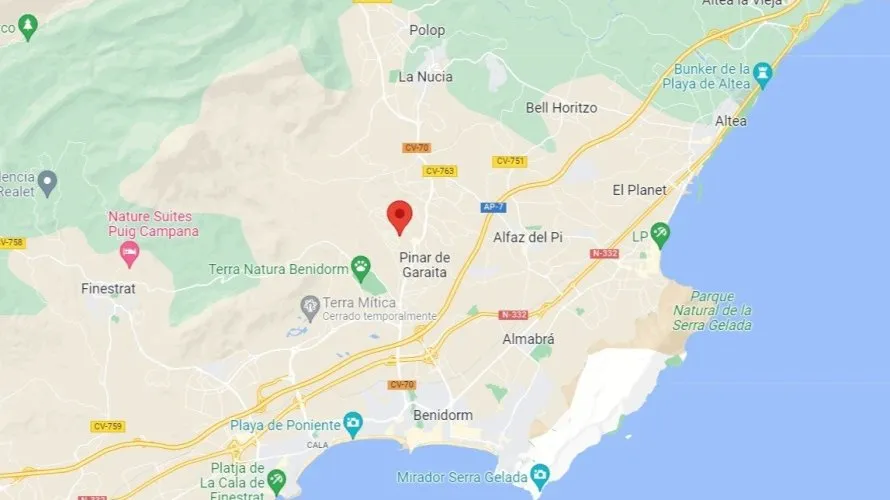 4 bedrooms apartment for sale, La Nucia, Spain No. 1197