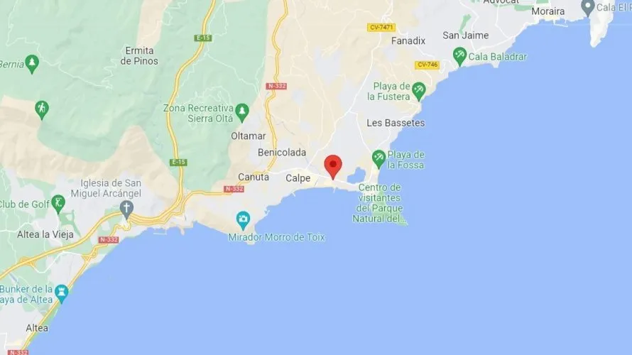 2 bedrooms apartment for sale, Calpe, Spain No. 1272
