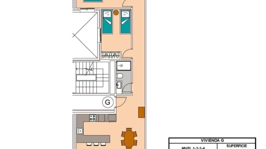 2 bedrooms penthouse for sale, Sagunto, Spain No. 1115 № 18