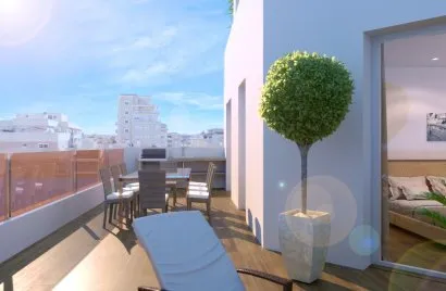 1 bedroom penthouse for sale, Alicante, Spain No. 1370
