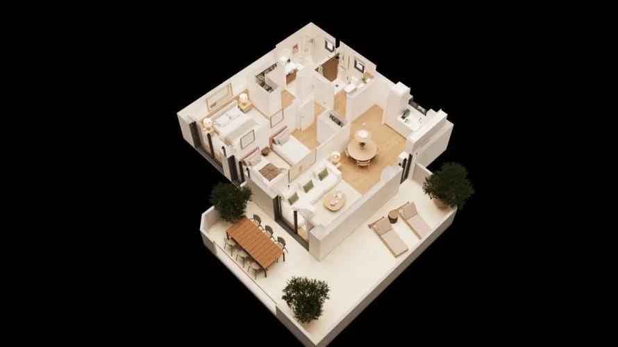 1 bedroom apartment for sale, Finestrat, Spain No. 1148