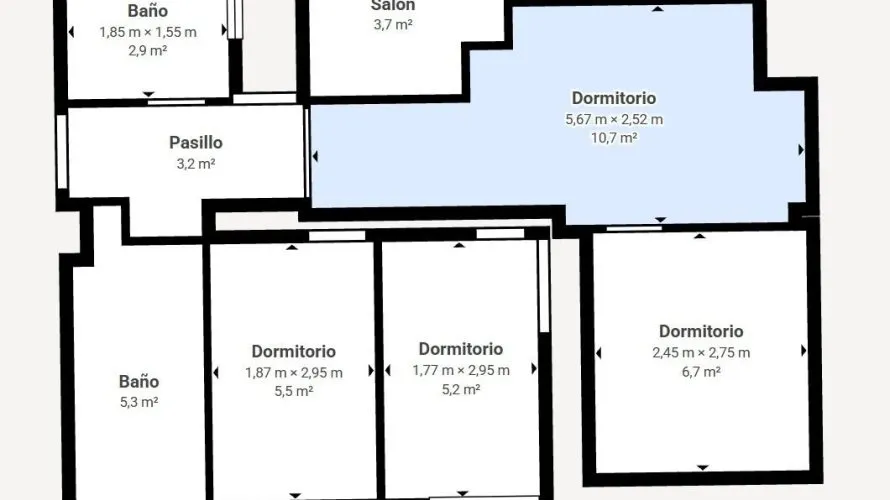 1 bedroom apartment for sale, Tavernes de la Valldigna, Spain No. 2367