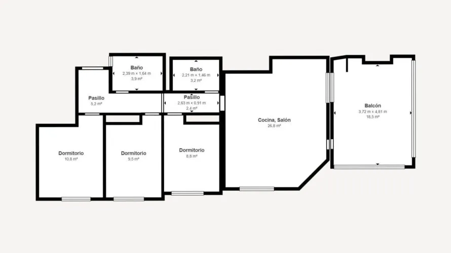 3 bedrooms apartment for sale, Alicante, Spain No. 2655 № 3